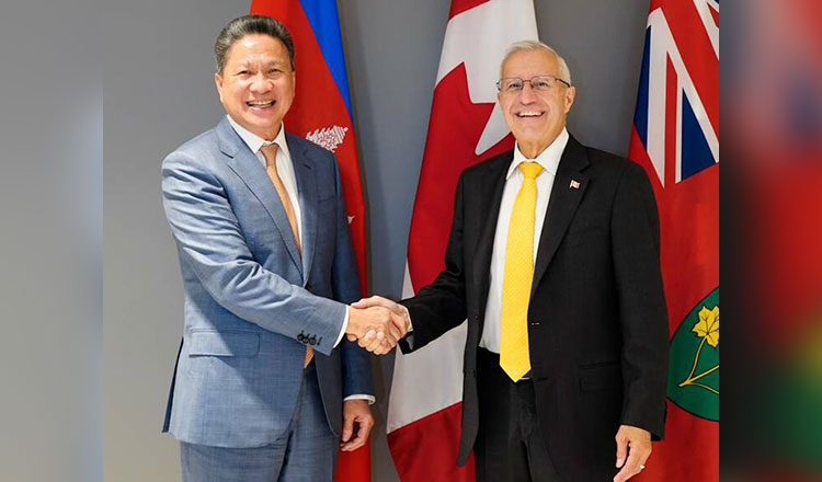 Cambodia and Canada discuss cooperation to support Cambodia’s digital and green economic vision